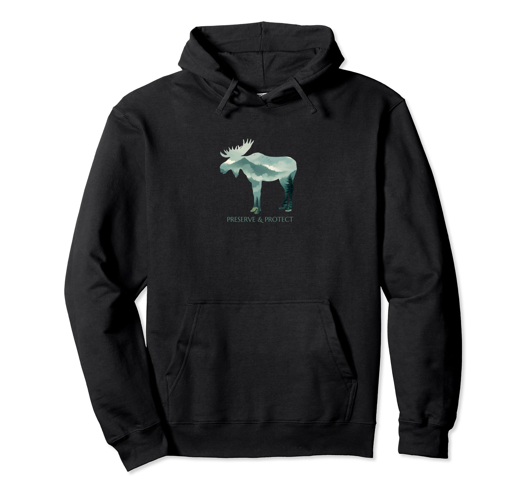 Preserve Protect National Park Wildlife Hoodie - Trendy Graphic Unisex - T-Shirt, Sweatshirt, Hoodie