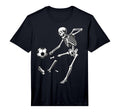 Funny Skeleton Playing Soccer T-Shirt - Aesthetic Graphic for Adults - T-Shirt, Sweatshirt, Hoodie