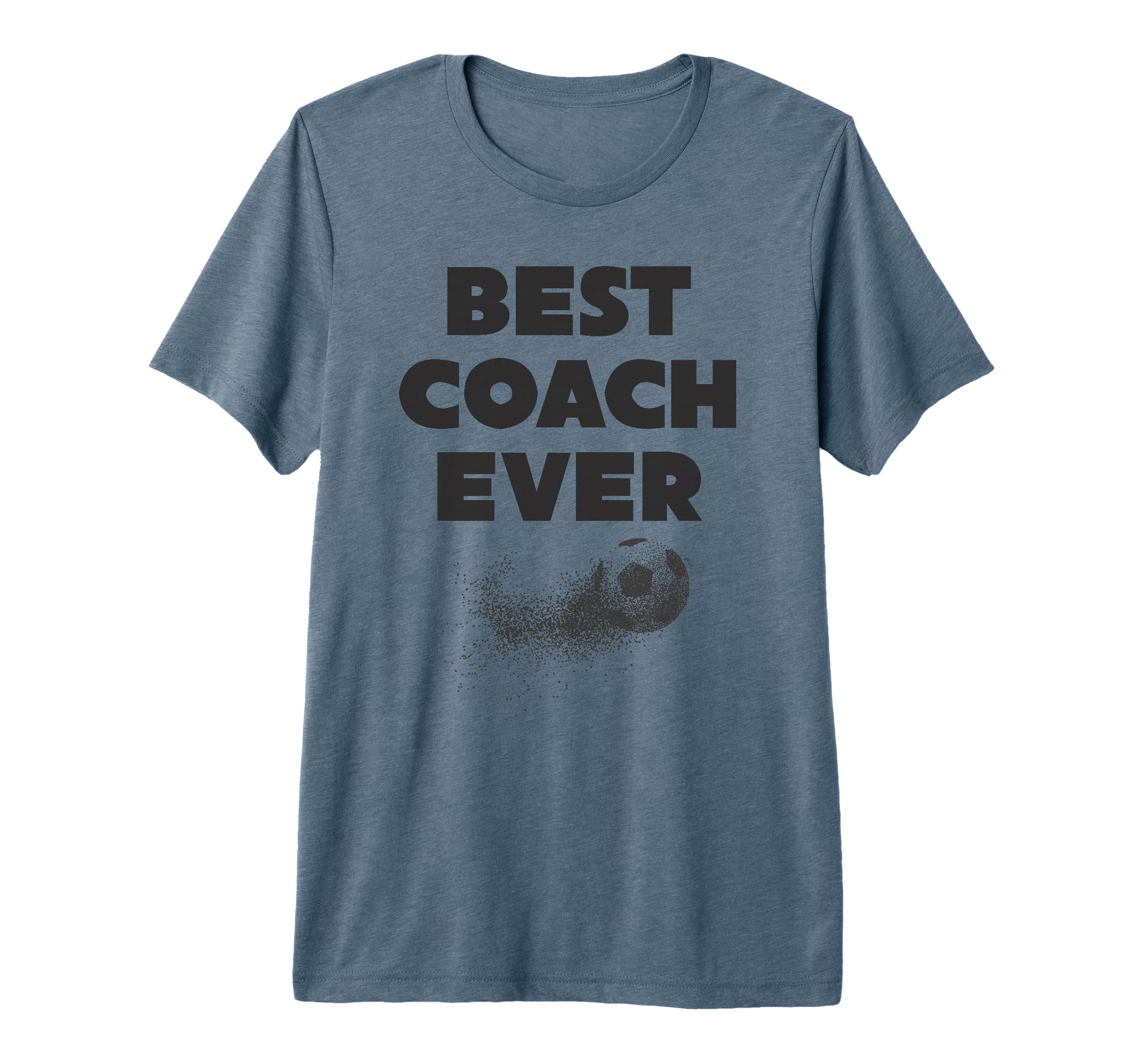 Best Coach Ever Tri Blend T-Shirt - Minimalist Print Unisex - T-Shirt, Sweatshirt, Hoodie