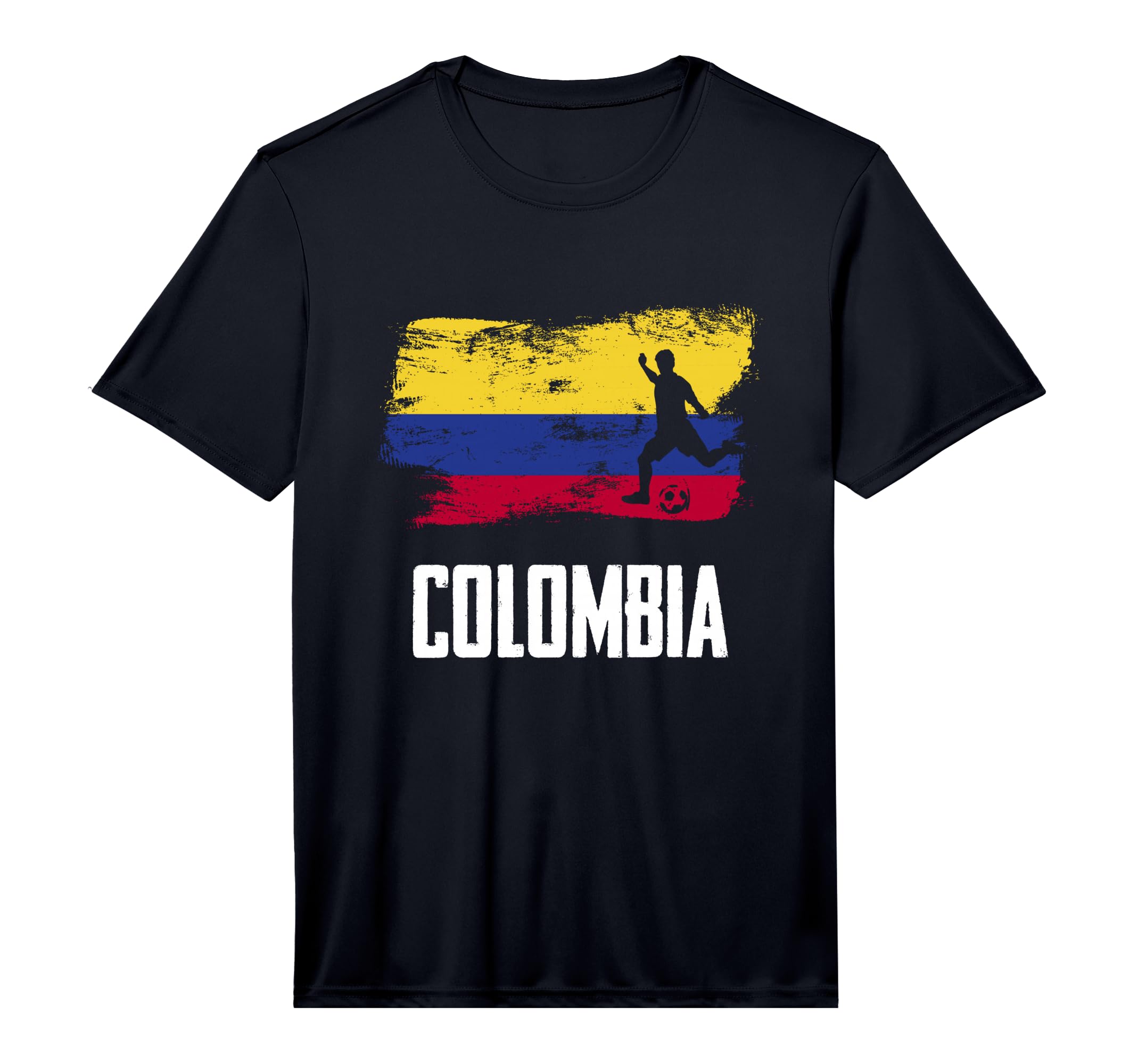 Colombia Flag Colombian Soccer Flag T-Shirt - Custom Art Print Men Women - T-Shirt, Sweatshirt, Hoodie