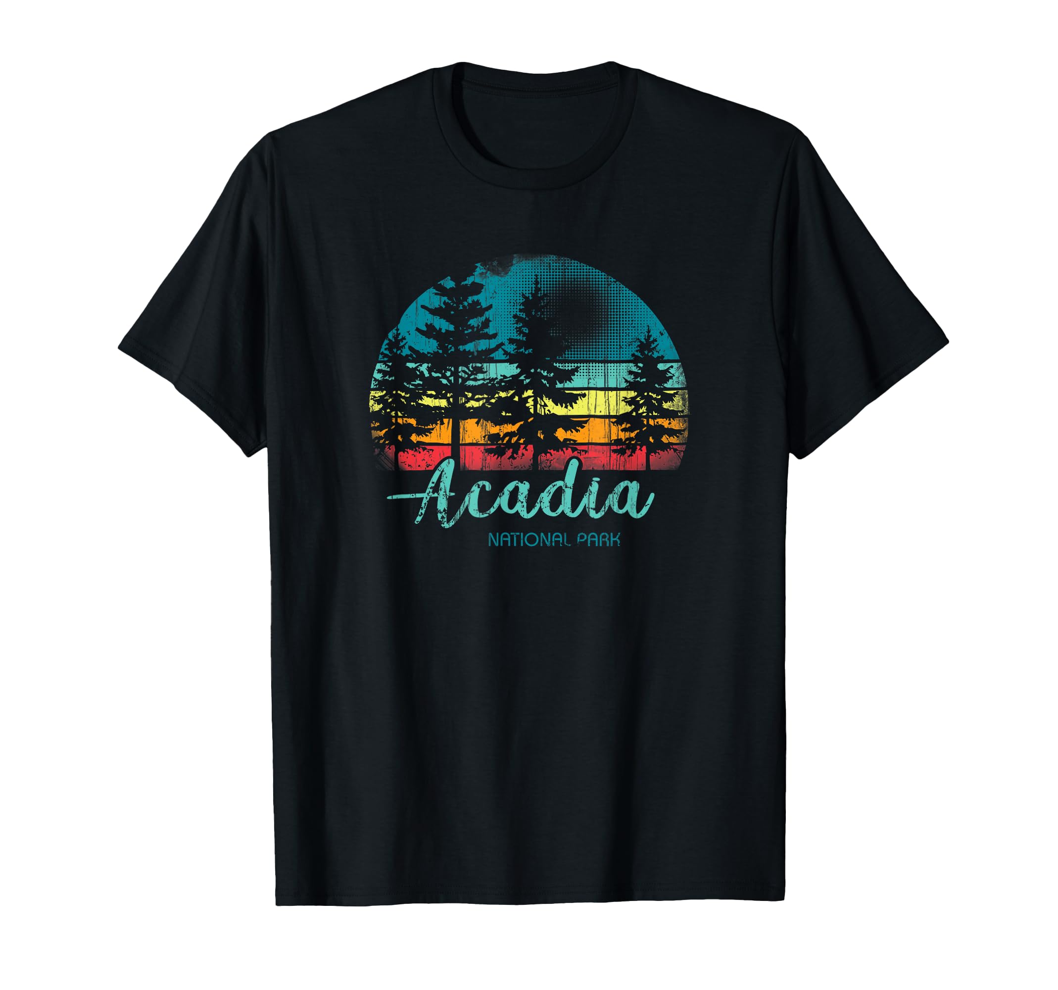 Acadia National Park Pines T-Shirt - Streetwear Style Men Women - T-Shirt, Sweatshirt, Hoodie