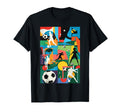 Soccer Game Team Coach Fans Free Kick T-Shirt - Novelty Apparel for Adults - T-Shirt, Sweatshirt, Hoodie