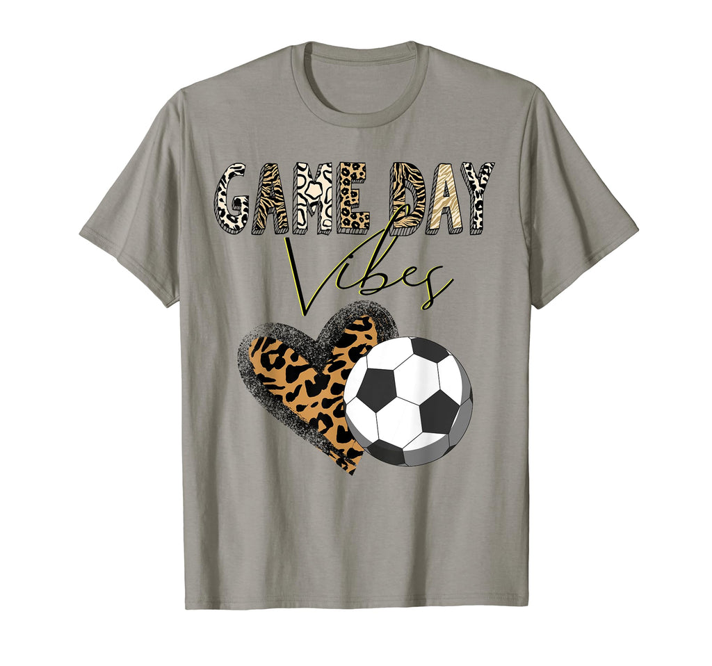 Soccer Game Day Vibes Soccer Mom Soccer T-Shirt - Custom Art Print Unisex - T-Shirt, Sweatshirt, Hoodie