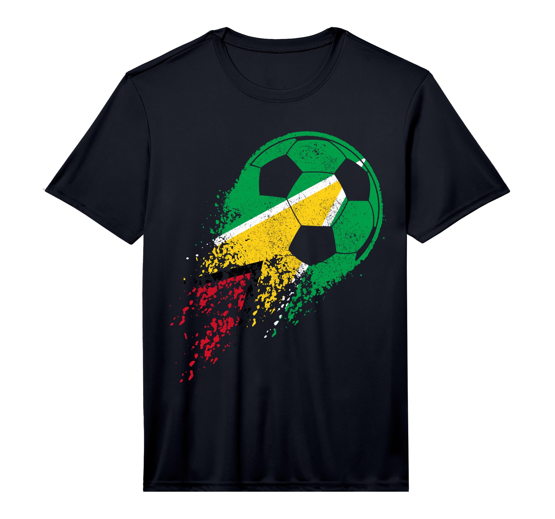 Guyana Soccer Guyanese Flag Pride T-Shirt - Novelty Apparel Men Women - T-Shirt, Sweatshirt, Hoodie