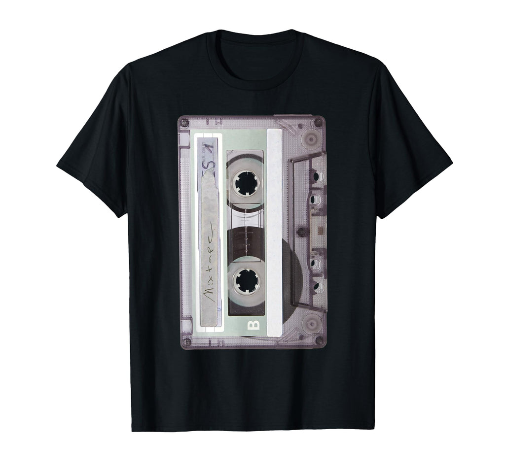 Old School Hip Hop Dj Mix Tape T-Shirt - Minimalist Print for Adults - T-Shirt, Sweatshirt, Hoodie