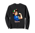 Proud Italian Pride Italiana Italy Sweatshirt - Graphic Print Men Women - T-Shirt, Sweatshirt, Hoodie