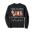I Run Coffee And Cheer Vint Cassette Sweatshirt - Graphic Print for Adults - T-Shirt, Sweatshirt, Hoodie