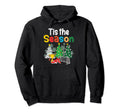 Tis Season Soccer Sport And Tree Hoodie - Minimalist Print for Adults - T-Shirt, Sweatshirt, Hoodie
