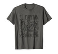 Yosemite National Park El Capitan T-Shirt - Fun Novelty Design Men Women - T-Shirt, Sweatshirt, Hoodie