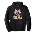 Soccer Mama Bow Soccer Mom Club Hoodie - Streetwear Style for Adults - T-Shirt, Sweatshirt, Hoodie