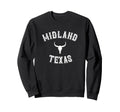 Midland Texas Western Cowboy Midland Sweatshirt - Graphic Print for Adults - T-Shirt, Sweatshirt, Hoodie