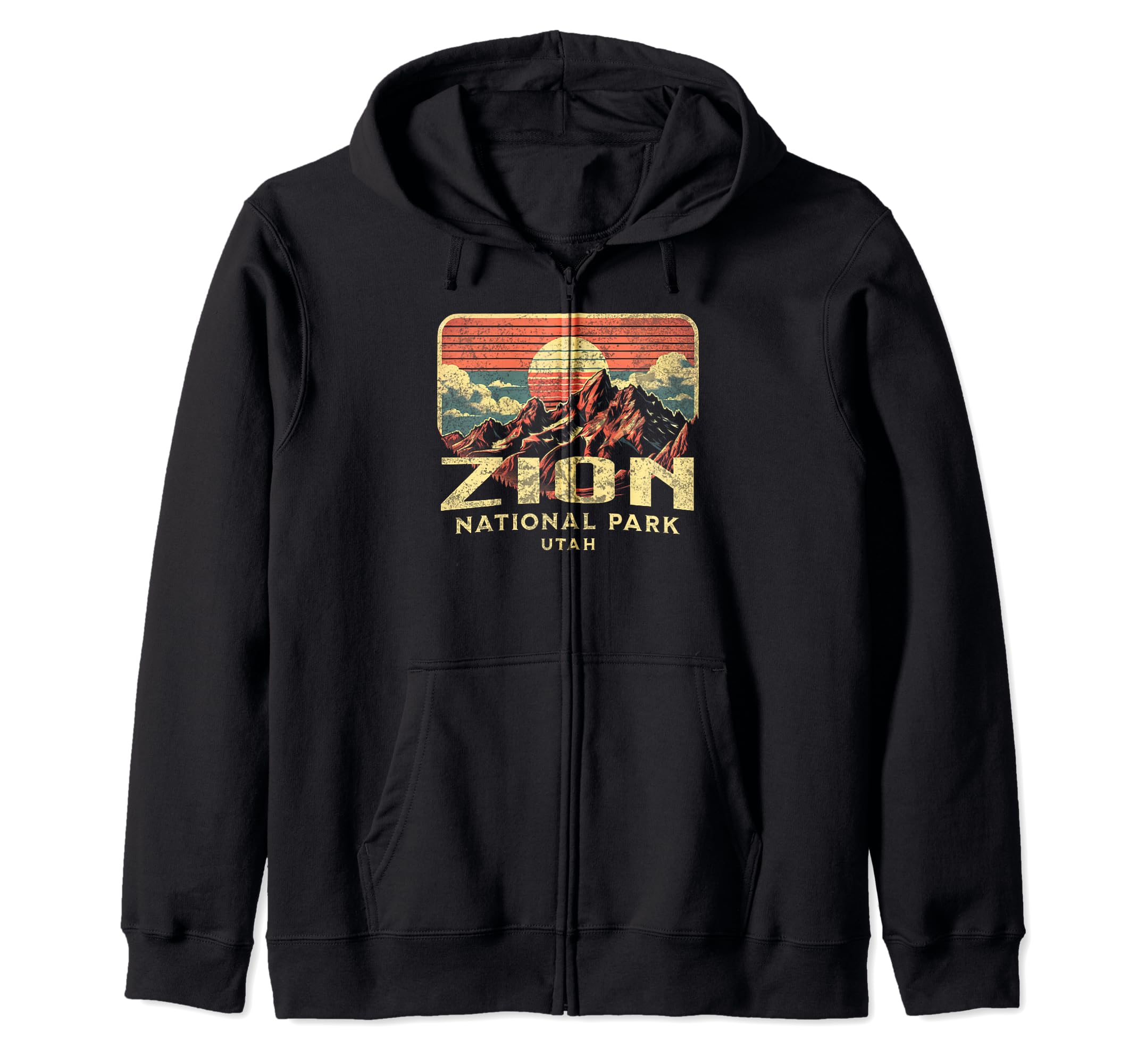 Zion National Park Utah Usa Outdoor T-Shirt - Trendy Graphic for Adults - T-Shirt, Sweatshirt, Hoodie