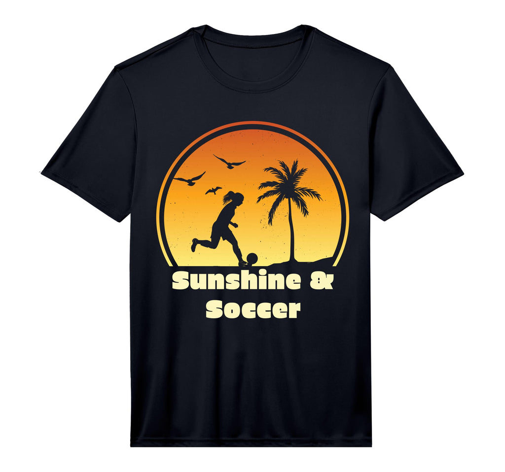 Sunshine Soccer Gear Soccer Player T-Shirt - Novelty Apparel Men Women - T-Shirt, Sweatshirt, Hoodie