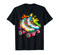 Roller Skates Splash Art Urban Sports T-Shirt - Novelty Apparel Men Women - T-Shirt, Sweatshirt, Hoodie