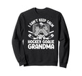 Im Hockey Goalie Grandma Ice Sweatshirt - Aesthetic Graphic for Adults - T-Shirt, Sweatshirt, Hoodie