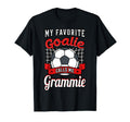 My Favorite Goalie Calls Me Grammie T-Shirt - Minimalist Print for Adults - T-Shirt, Sweatshirt, Hoodie