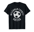 Mclennan County Soccer Distressed 90S T-Shirt - Novelty Apparel Men Women - T-Shirt, Sweatshirt, Hoodie