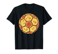 Soccer Ball Shaped Pizza Soccer And T-Shirt - Custom Art Print Men Women - T-Shirt, Sweatshirt, Hoodie