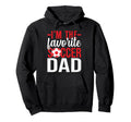 Im Favorite Soccer Dad Hoodie - Minimalist Print Men Women - T-Shirt, Sweatshirt, Hoodie