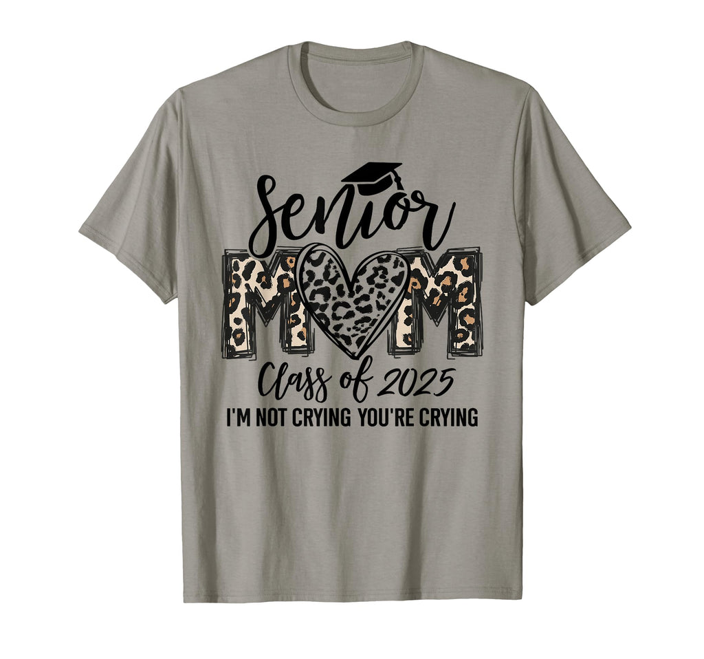 Senior Mom Class 2025 Senior Mama T-Shirt - Minimalist Print for Adults - T-Shirt, Sweatshirt, Hoodie