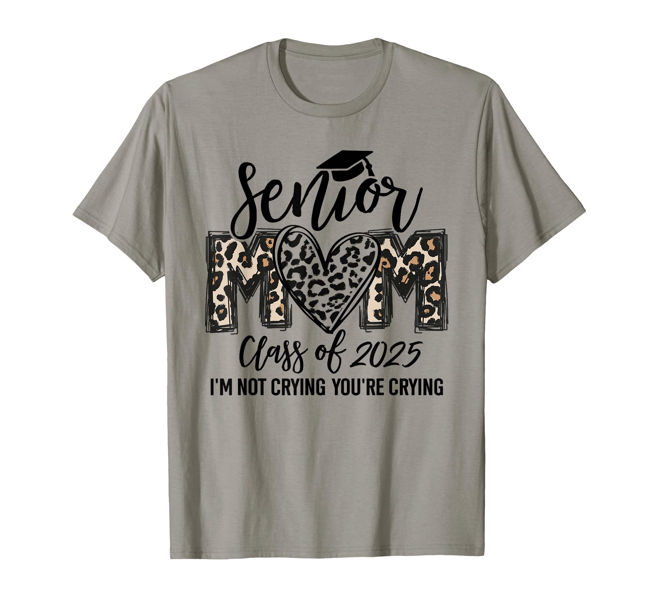 Senior Mom Class 2025 Senior Mama T-Shirt - Minimalist Print for Adults - T-Shirt, Sweatshirt, Hoodie