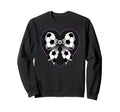 Soccer Coquette Bow Football Soccer Sweatshirt - Novelty Apparel Unisex - T-Shirt, Sweatshirt, Hoodie