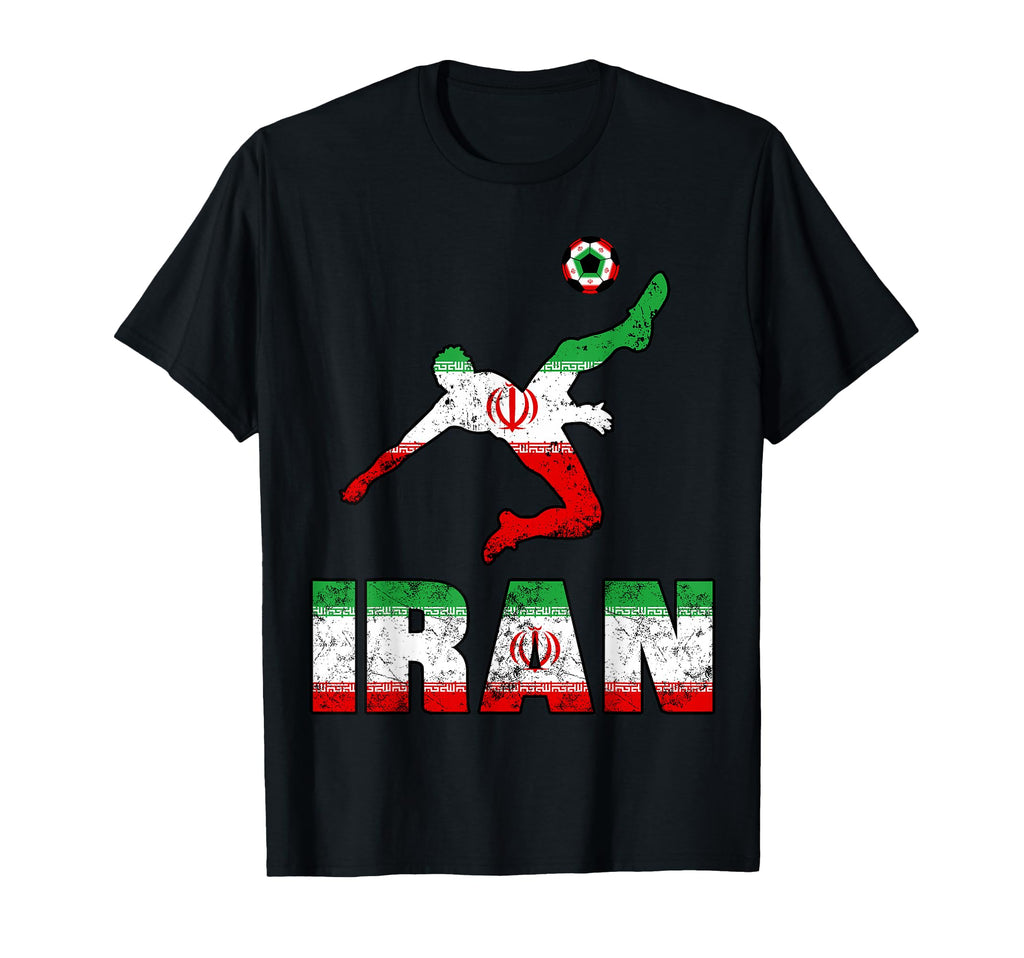 Iran Football Soccer Game Player T-Shirt - Fun Novelty Design Men Women - T-Shirt, Sweatshirt, Hoodie