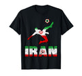 Iran Football Soccer Game Player T-Shirt - Fun Novelty Design Men Women - T-Shirt, Sweatshirt, Hoodie