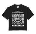 Soccer Coach Gift Funny Thank You Gift T-Shirt - Graphic Print Men Women - T-Shirt, Sweatshirt, Hoodie