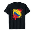 Soccer Ball Flag Colombia T-Shirt - Unique Graphic Men Women - T-Shirt, Sweatshirt, Hoodie