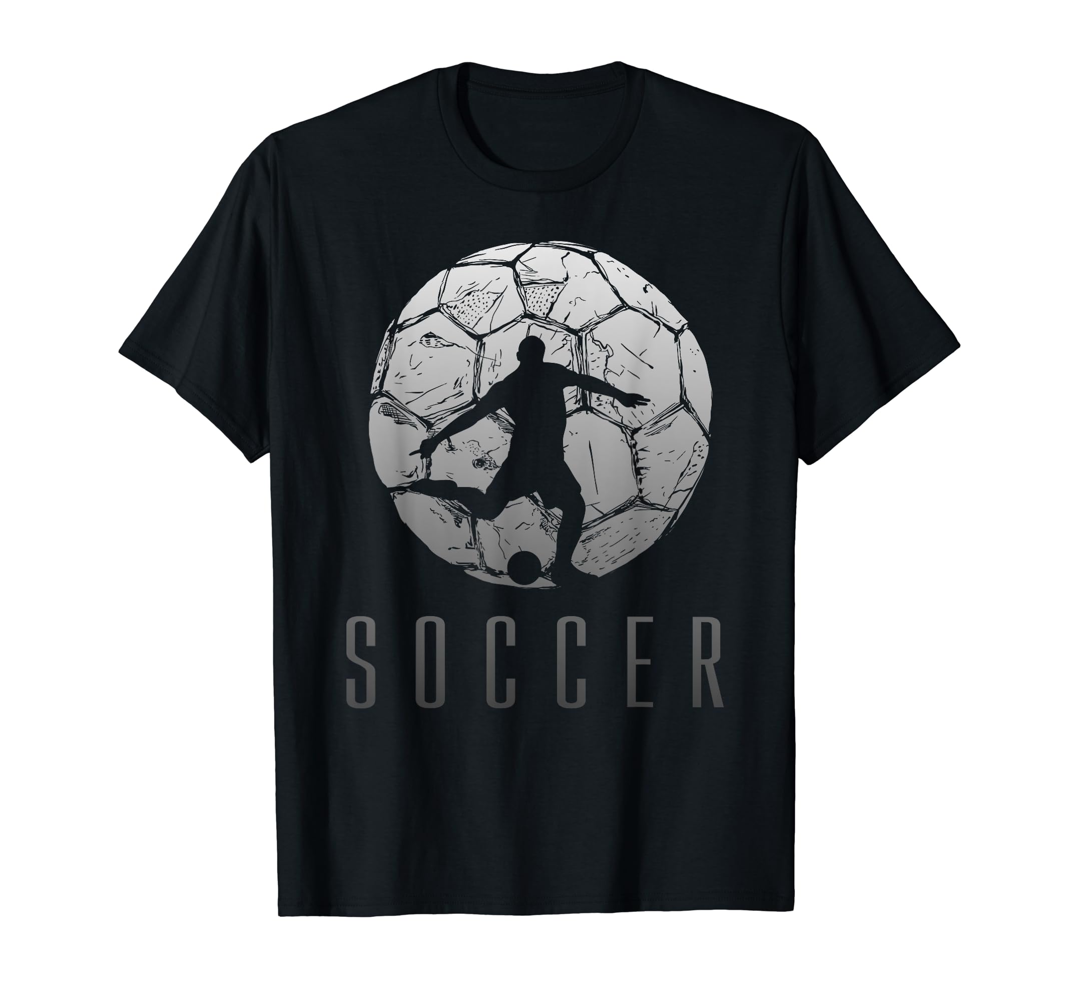 Soccer Player T-Shirt - Trendy Graphic for Adults - T-Shirt, Sweatshirt, Hoodie
