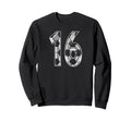 Soccer Number 16 Favorite Player 16 Sweatshirt - Trendy Graphic Men Women - T-Shirt, Sweatshirt, Hoodie