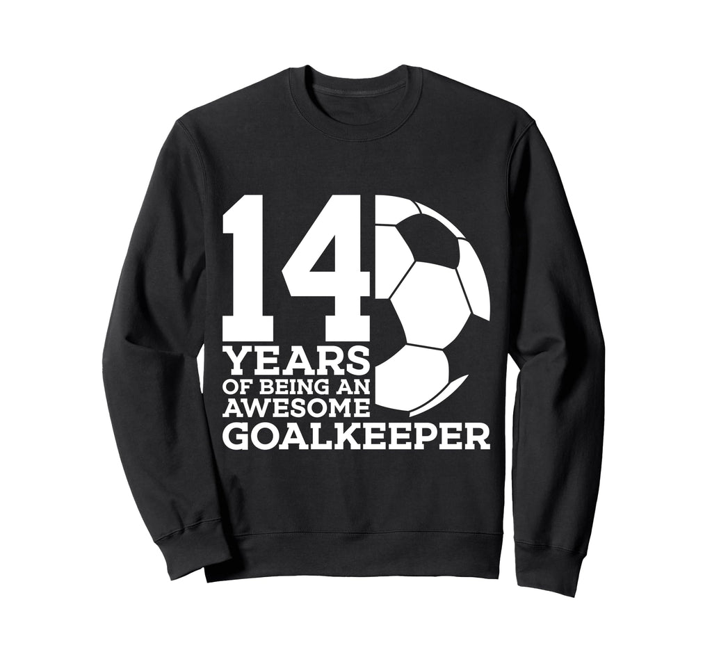 Soccer 14 Years Awesome Soccer Sweatshirt - Unique Graphic Men Women - T-Shirt, Sweatshirt, Hoodie