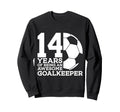 Soccer 14 Years Awesome Soccer Sweatshirt - Unique Graphic Men Women - T-Shirt, Sweatshirt, Hoodie