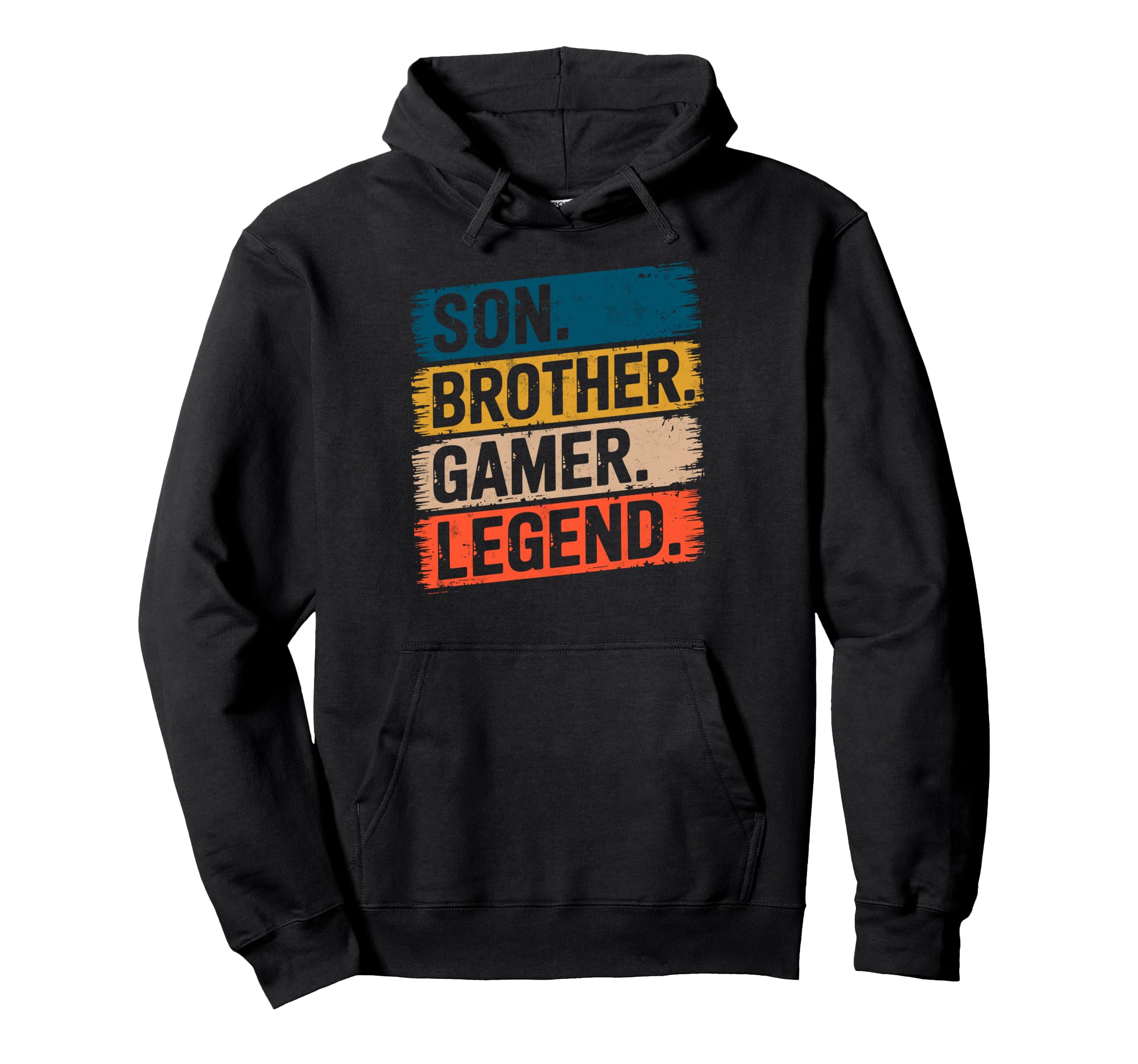 Son Brother Gamer Legend Video Game Hoodie - Aesthetic Graphic for Adults - T-Shirt, Sweatshirt, Hoodie