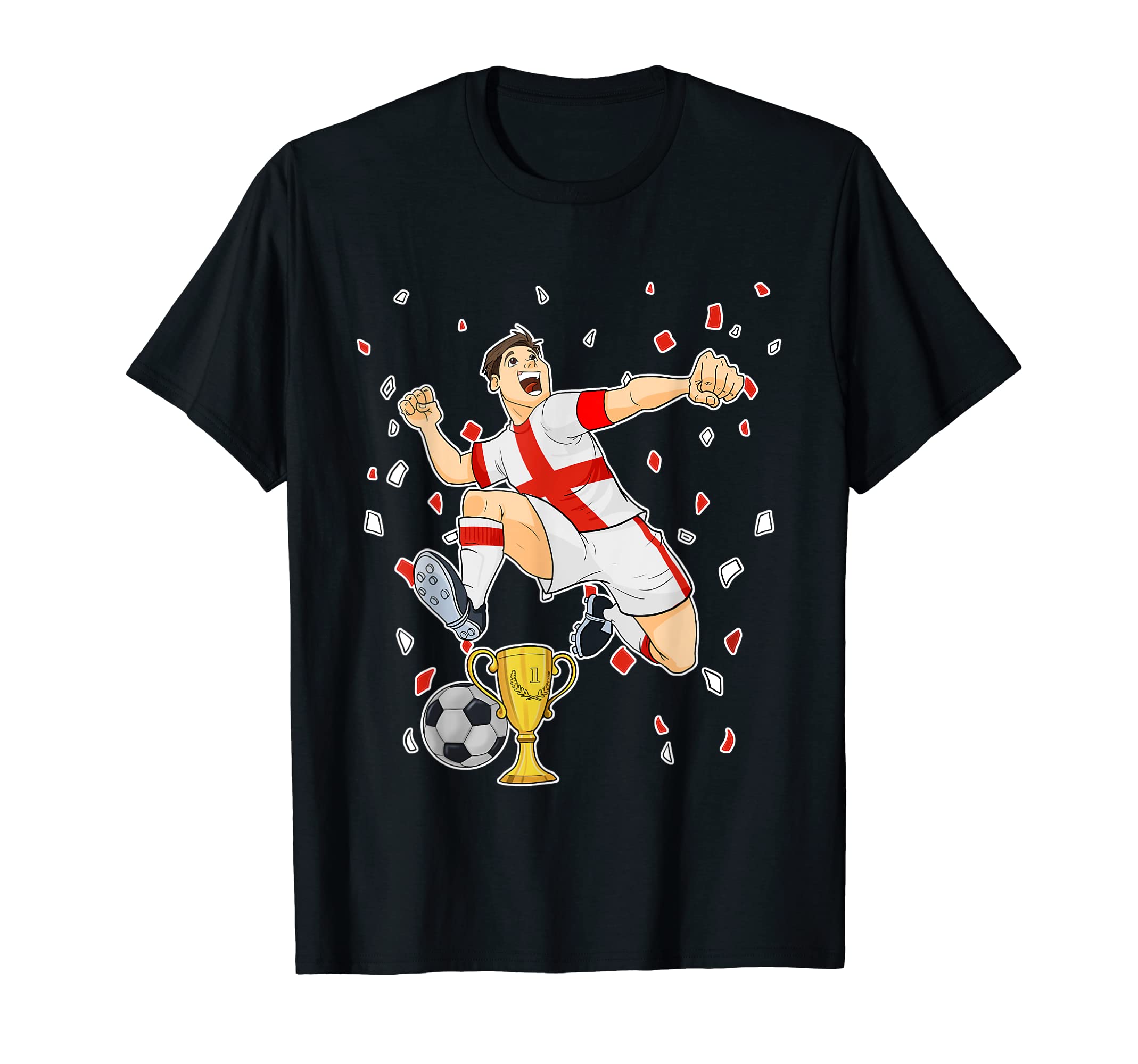 English Soccer I Soccer United T-Shirt - Fun Novelty Design for Adults - T-Shirt, Sweatshirt, Hoodie