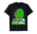 9Th Birthday Soccer 9 Years Old T-Shirt - Aesthetic Graphic for Adults - T-Shirt, Sweatshirt, Hoodie