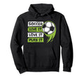Live It Love It Play It Goal Keeper Hoodie - Graphic Print for Adults - T-Shirt, Sweatshirt, Hoodie