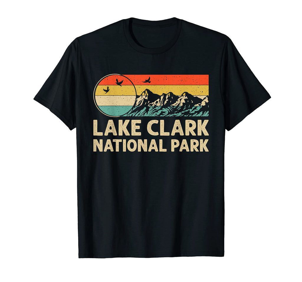 Hiking Camping Lover Lake Clark National T-Shirt - Streetwear Style Unisex - T-Shirt, Sweatshirt, Hoodie