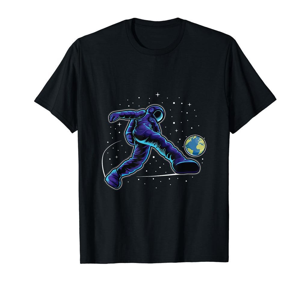 Soccer Astronaut Space Soccer Soccer T-Shirt - Minimalist Print Unisex - T-Shirt, Sweatshirt, Hoodie