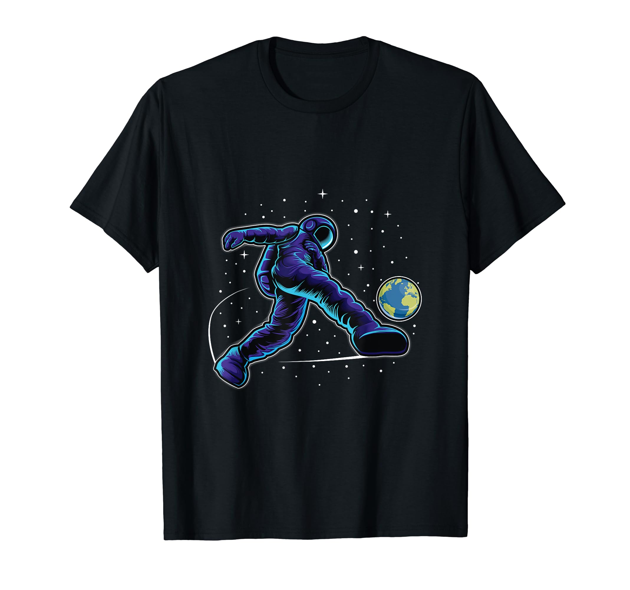Soccer Astronaut Space Soccer Soccer T-Shirt - Minimalist Print Unisex - T-Shirt, Sweatshirt, Hoodie