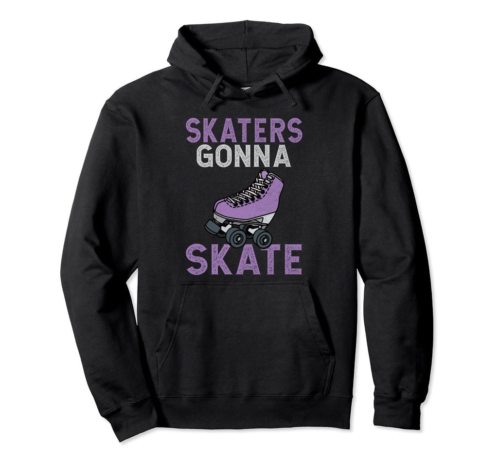 Roller Skater Skate Inline Skating Hoodie - Trendy Graphic Unisex - T-Shirt, Sweatshirt, Hoodie