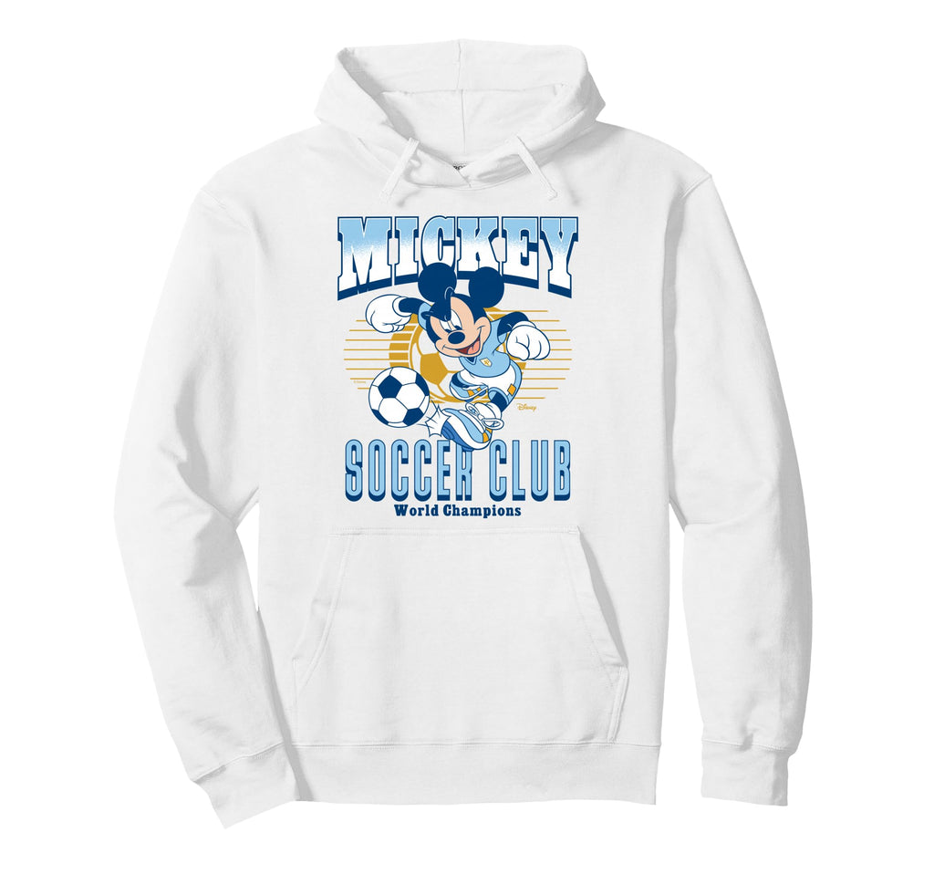 Mickey Mouse Soccer Club World Hoodie - Custom Art Print for Adults - T-Shirt, Sweatshirt, Hoodie