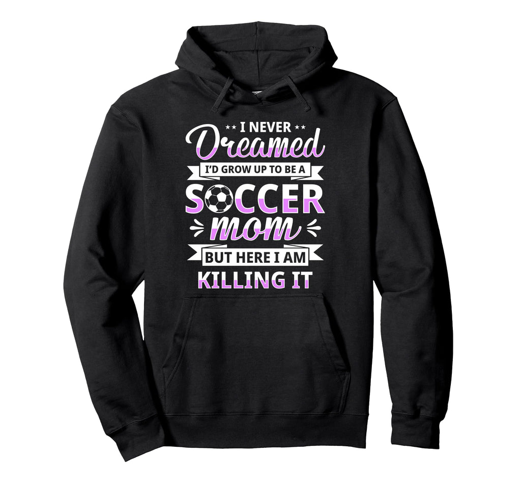 Soccer Mother Gameday Soccer Mom Hoodie - Unique Graphic Men Women - T-Shirt, Sweatshirt, Hoodie
