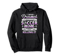 Soccer Mother Gameday Soccer Mom Hoodie - Unique Graphic Men Women - T-Shirt, Sweatshirt, Hoodie