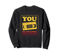 Never Forget Video Tape Vcr Video Sweatshirt - Custom Art Print Unisex - T-Shirt, Sweatshirt, Hoodie