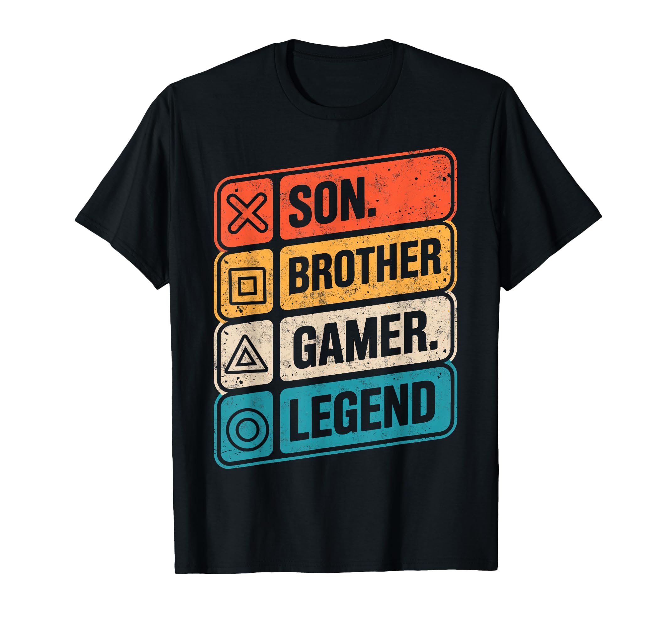 Son Brother Gamer Legend Video T-Shirt - Fun Novelty Design for Adults - T-Shirt, Sweatshirt, Hoodie