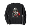 Funny Soccer Player Knight Sweatshirt - Casual Everyday Wear for Adults - T-Shirt, Sweatshirt, Hoodie