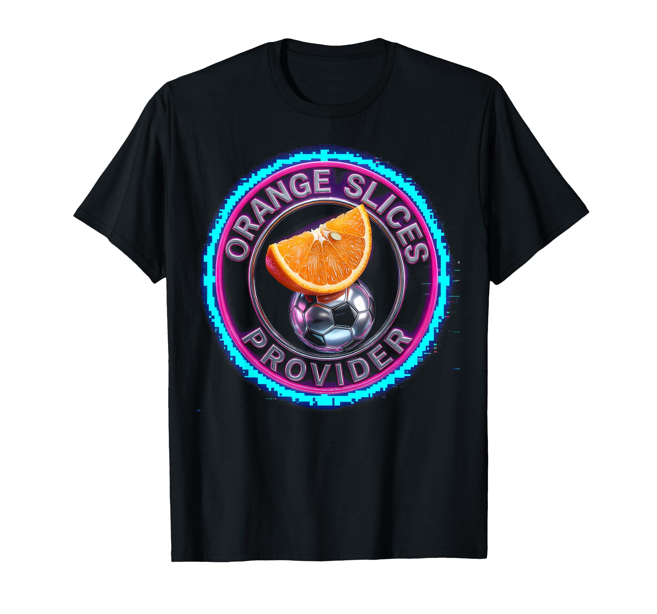 Orange Slices Provider Soccer Mom T-Shirt - Minimalist Print Unisex - T-Shirt, Sweatshirt, Hoodie