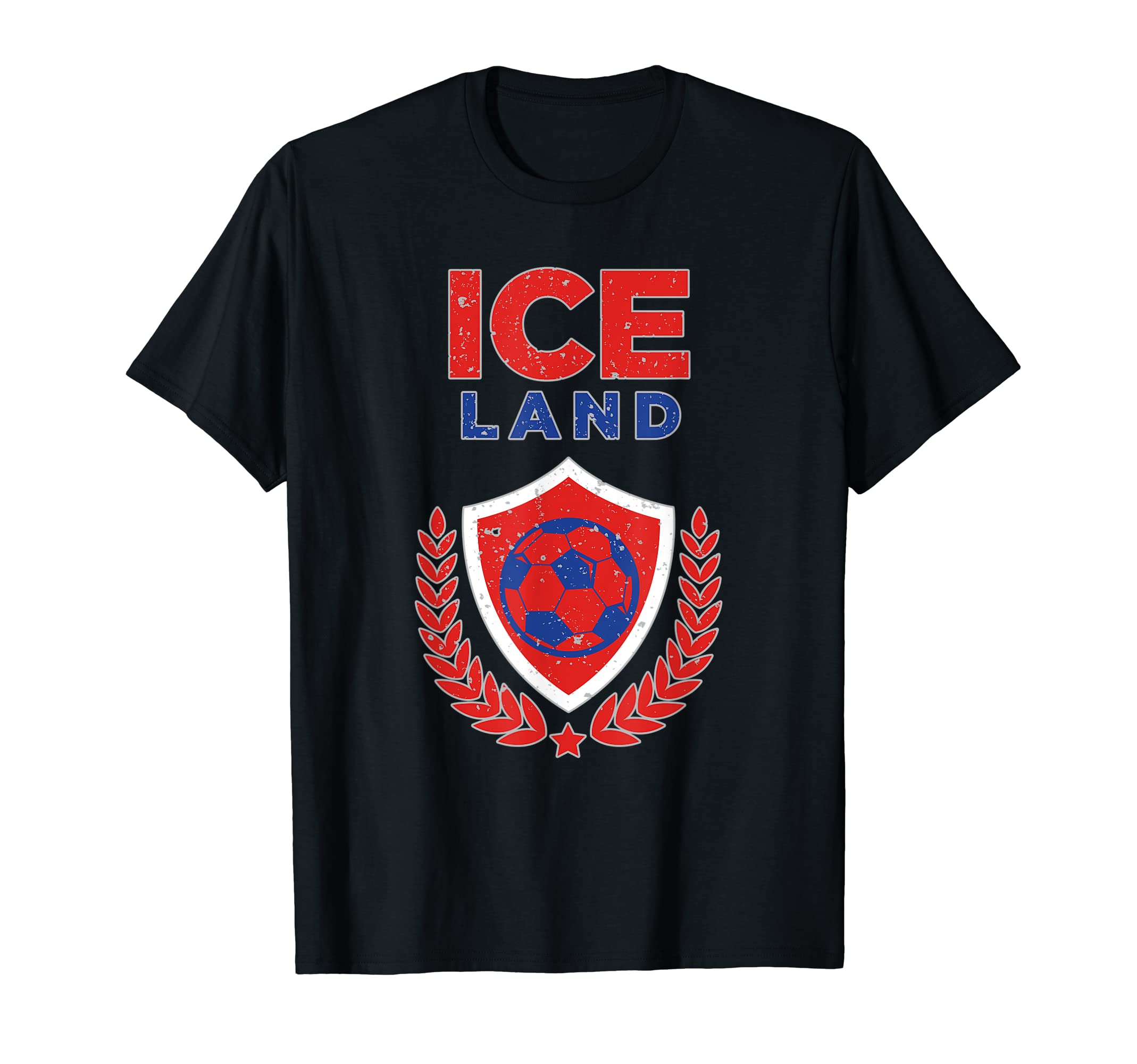 Iceland Soccer 2018 Icelandic Flag T-Shirt - Trendy Graphic Men Women - T-Shirt, Sweatshirt, Hoodie